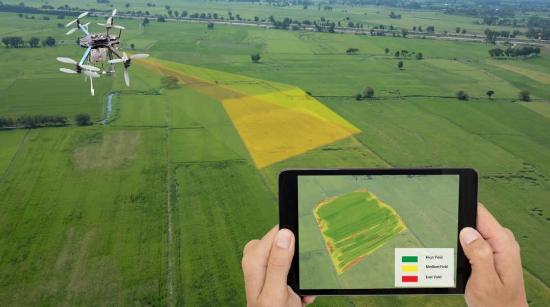 Drone faz georreferenciamento de imóveis