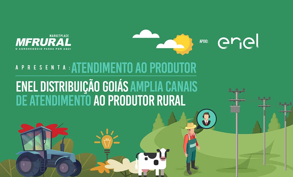 Enel Distribuição Goiás amplia canais de atendimento ao produtor rural