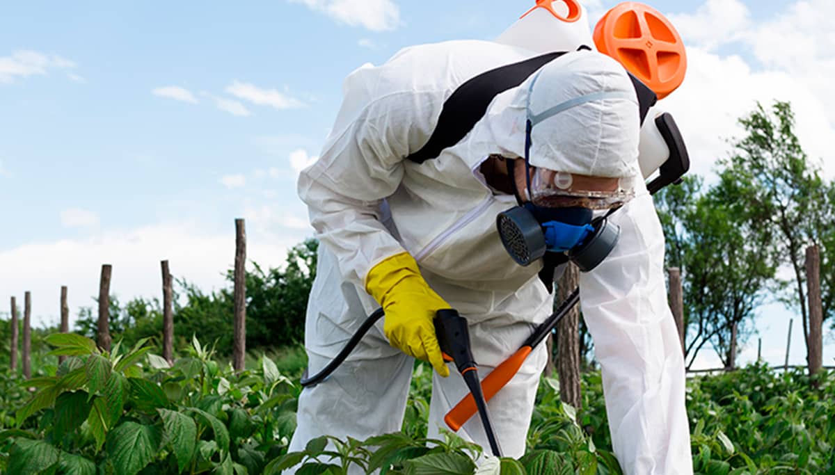Defensivo agrícola aplicação