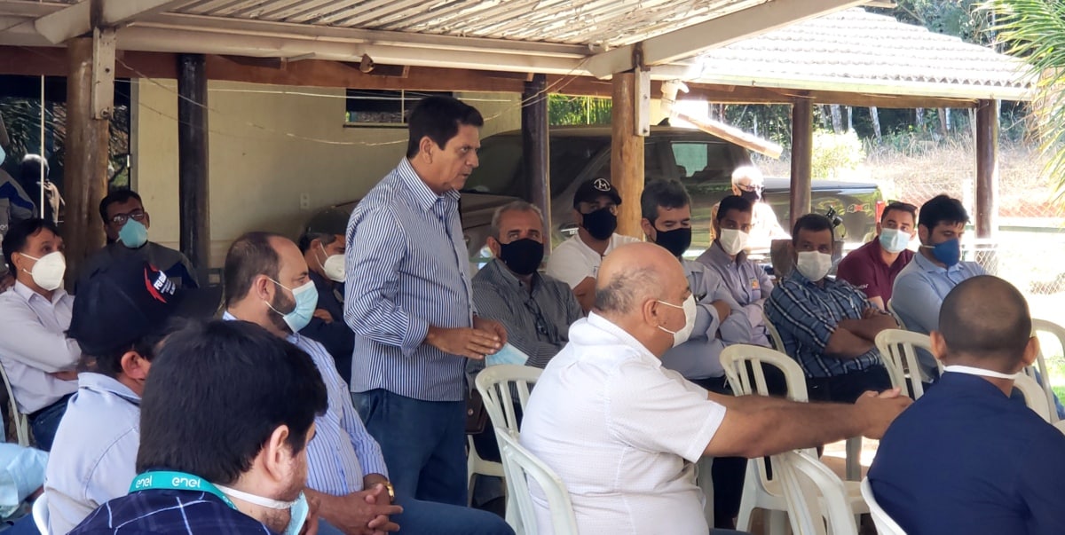 Produtores rurais no projeto Energia no Campo