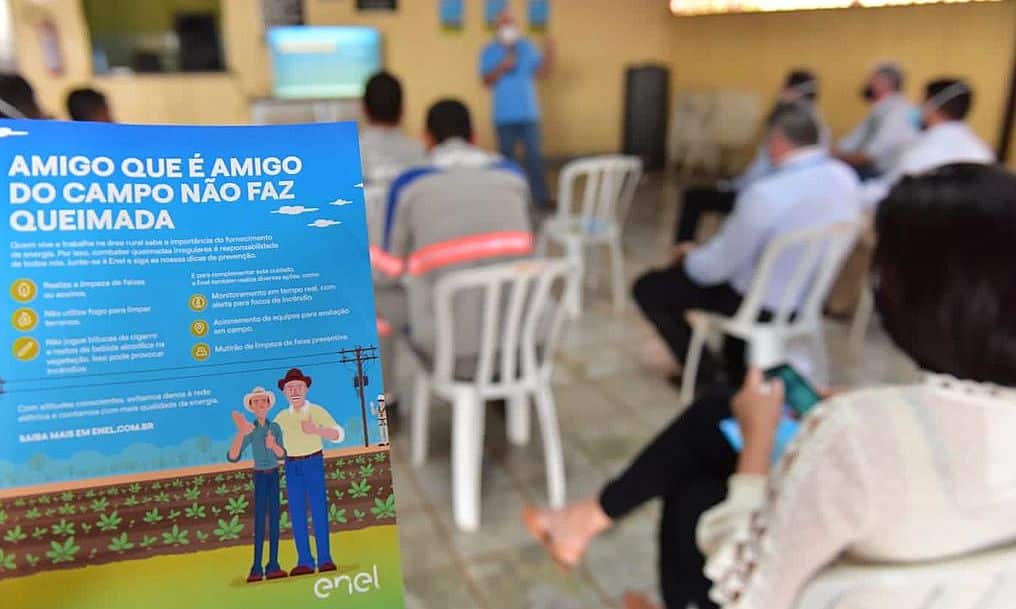 Campanha de conscientização contra as queimadas