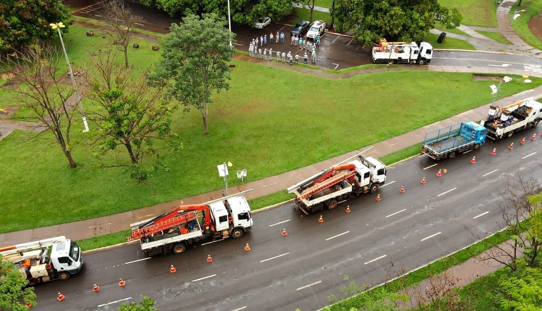 ENEL Distribuição Goiás realiza grande mutirão de manutenções na rede elétrica de Jataí