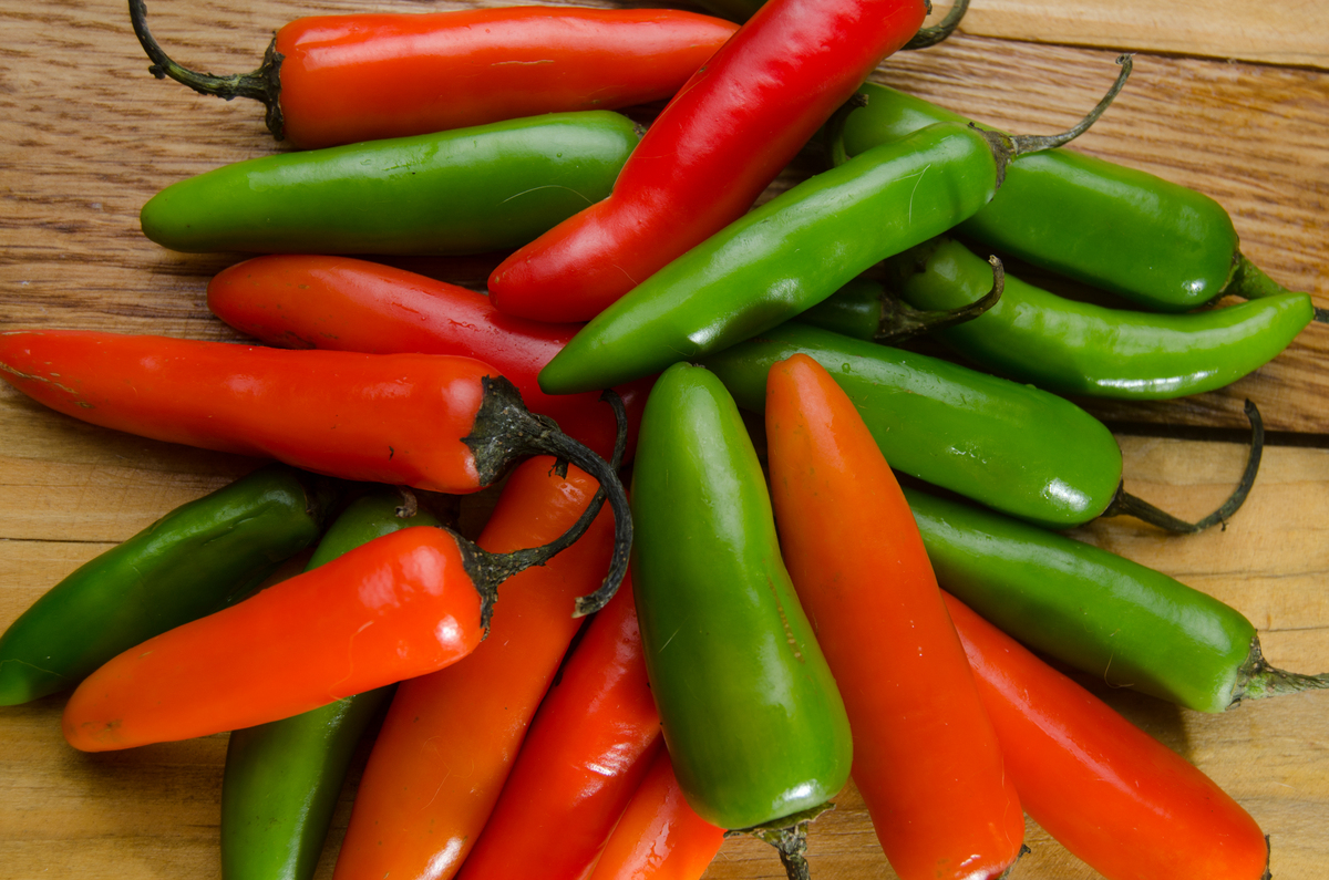 Pimenta serrano preparo
