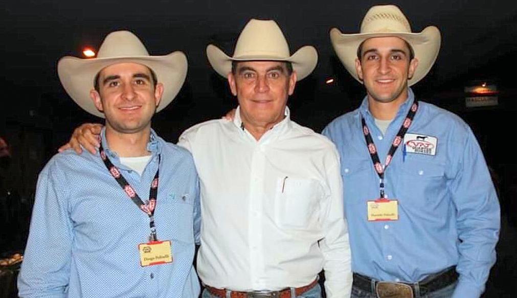 Presidente da VPJ com os filhos