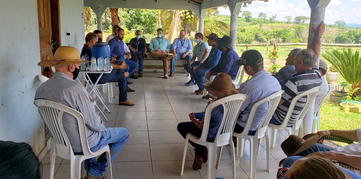 Encontro de produtores rurais em Caiapônia
