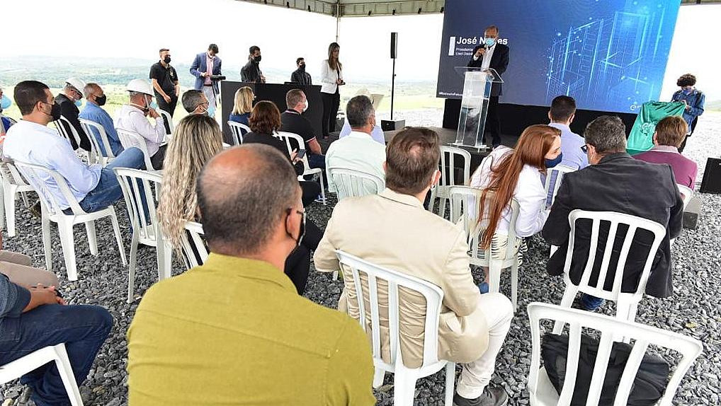 Solenidade de inauguração da Enel em Santo Antônio do Descoberto