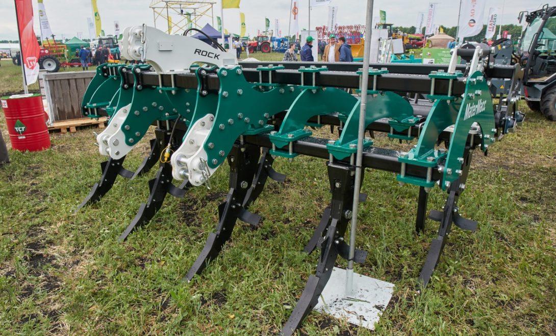 Dentre os implementos agrícolas, está o subsolador