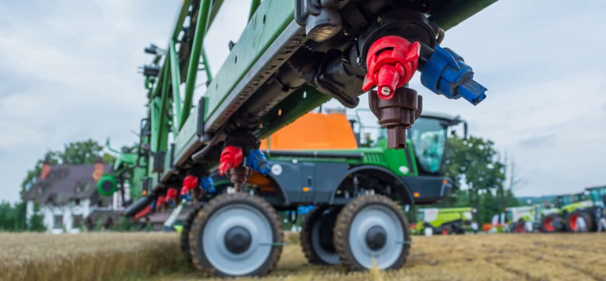 Bicos de pulverizadores agrícolas