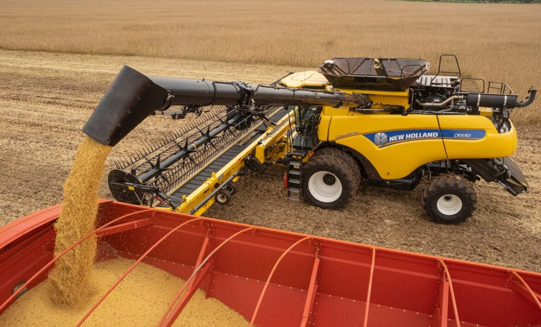 Colheitadeira CR9.90 da New Holland