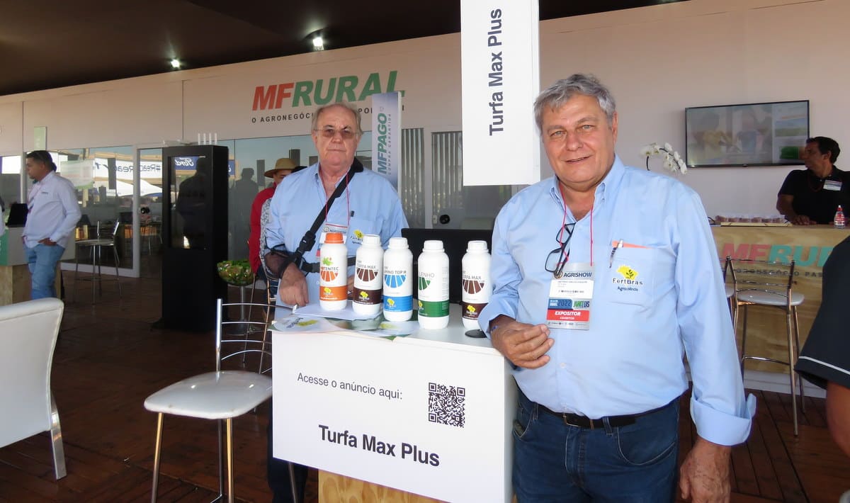 Apresentação dos produtos a base de turfa