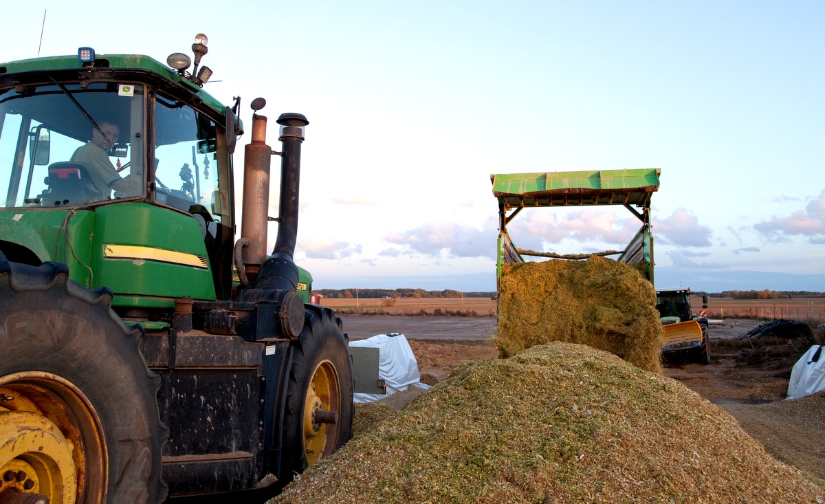 Matéria orgânica utilizada para produção de biometano