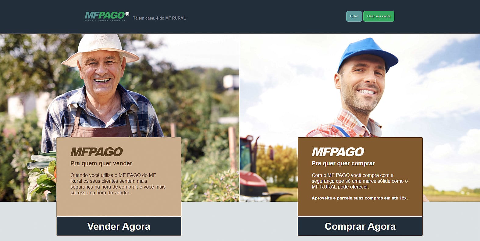 Campanha MF pago criada pela MF PLAY