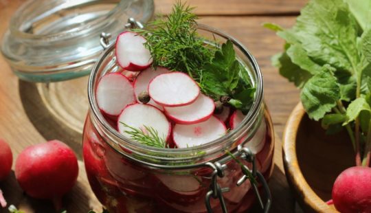 Conservas de rabanete: bom para a saúde e para geração de renda
