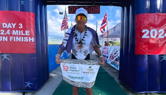 Atleta brasileiro carnívoro completa 515 km em jejum no Campeonato Mundial ULTRAMAN